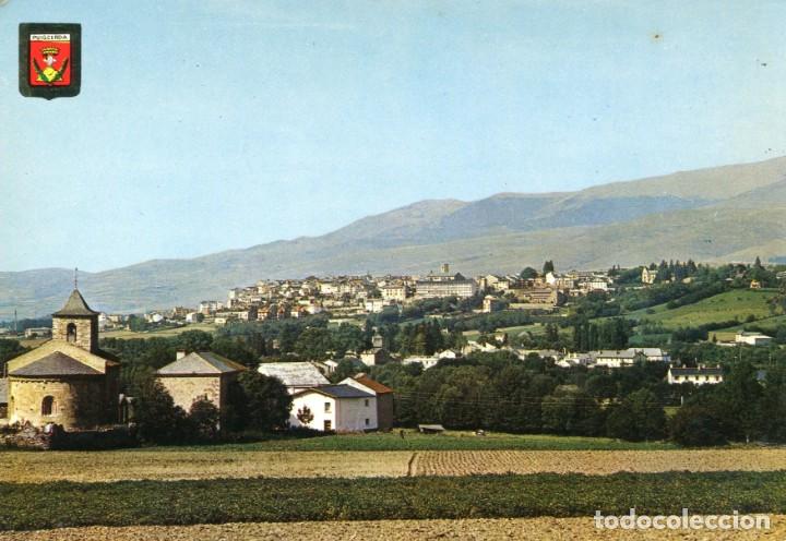 Postais: m04679 Puigcerda Vista General Desde Bourg Madame 1966 Escudo De Oro N&ordm;2682