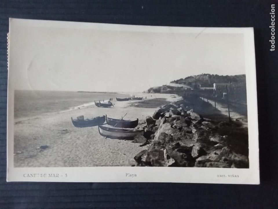 Postales: Canet de Mar.Playa. - Foto 1