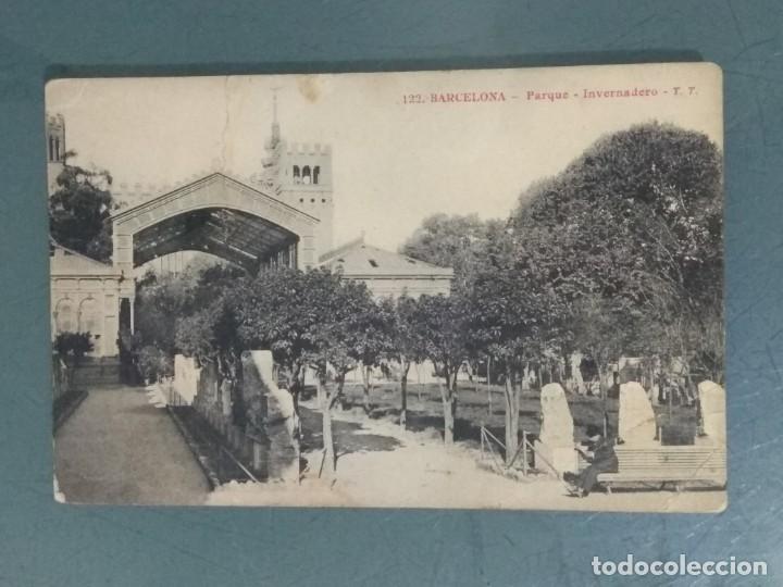 Cartoline: POSTAL BARCELONA. - PARQUE INVERNADERO.