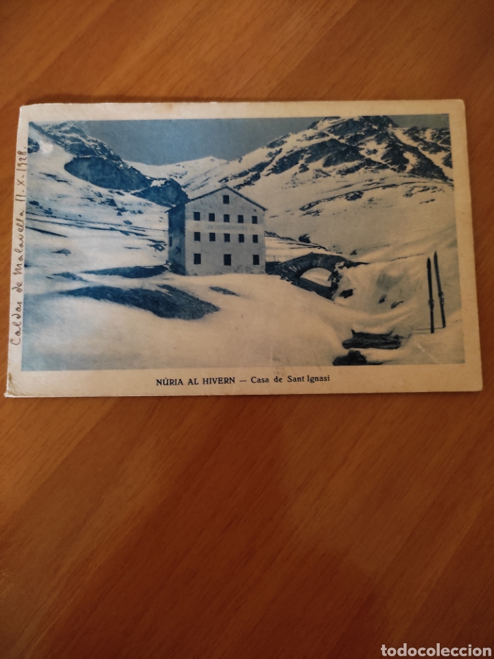 Postales: Postal Nuria al hivern casa de sant ignasi