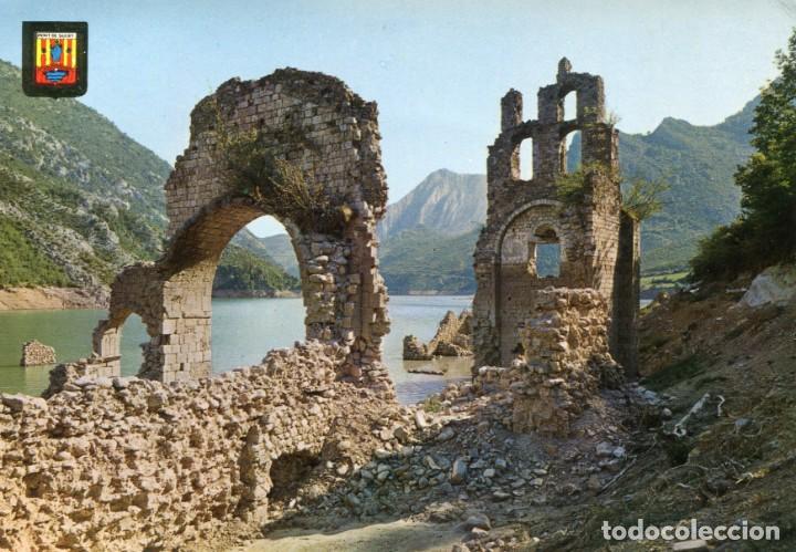 Postales: m04761 Pont De Suert Ruinas Romanicas Del Monasterio De Lavaix 1966 Escudo De Oro N&ordm;2281