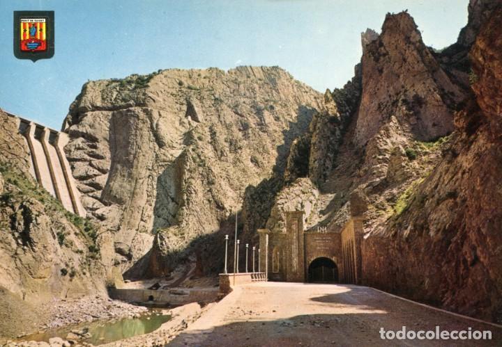 Postales: m04762 Pont De Suert Presa Y Entrada A La Central De Escales 1966 Escudo De Oro N&ordm;2283