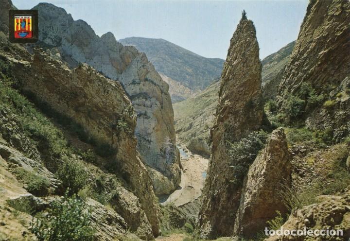 Postales: m04763 Pont De Suert Congost D'escales 1966 Escudo De Oro N&ordm;2284