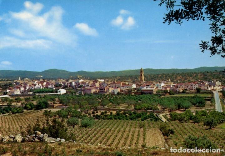 Cartes Postales: m04798 La Pobla De Montornes Panoramica General 1970 Chinchilla N&ordm;3