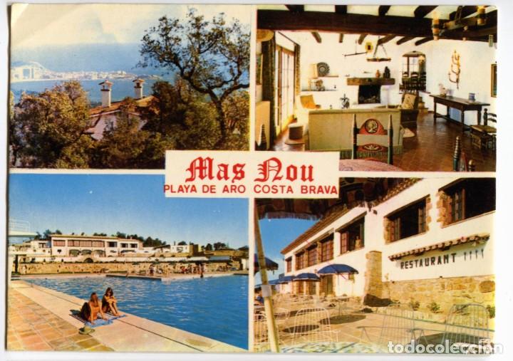 Postkarten: m04832 Platja D' aro Restaurante Mas Nou 1972 Foto Sans
