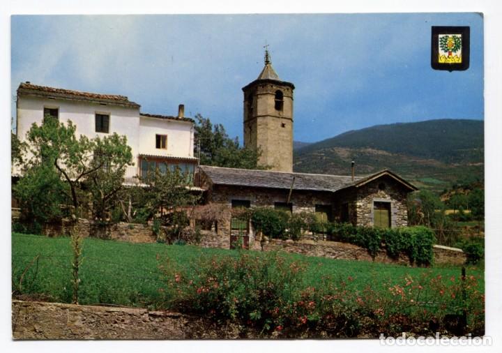 Postkarten: m04891 Planoles Iglesia Y Casas 1968 Escudo De Oro N&ordm;3581