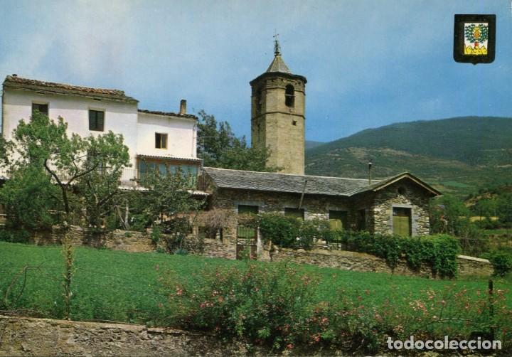 Postkarten: m04905 Planoles Iglesia Y Casas 1968 Escudo De Oro N&ordm;3581