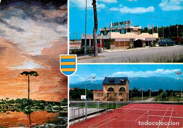 Postcards: m04965 Olius Hotel Restaurante El Pi De Sant Just 1972 Vert austin