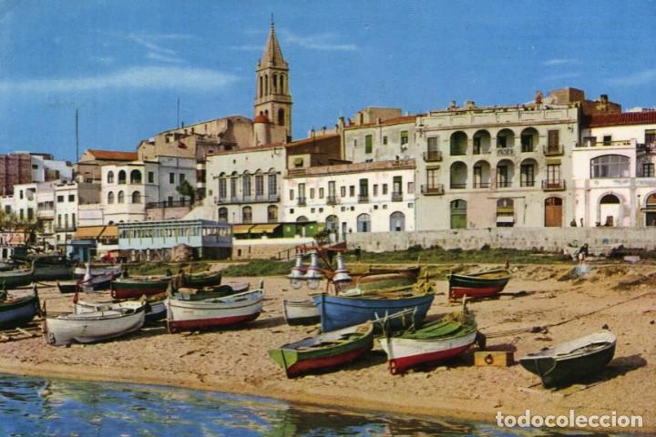 Postkarten: m05108 Palamos Vista Parcial Y Puerto De Pescadores 1961 Raker N&ordm;6