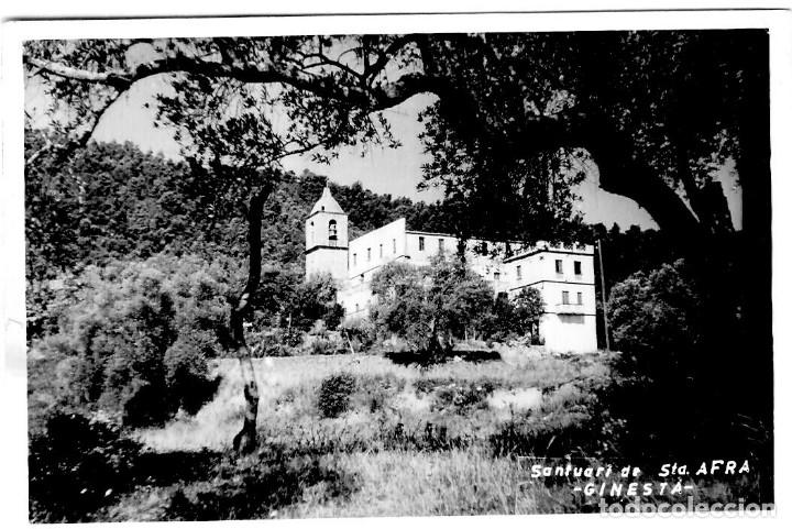 Postales: Ginest&agrave; - Santuari de Sta, Afra - No figura ni fot&oacute;grafo ni editor - 136x89 mm.