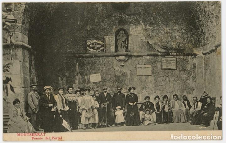 Postais: a06925 montserrat fuente del portal roca n&ordm;35 animada