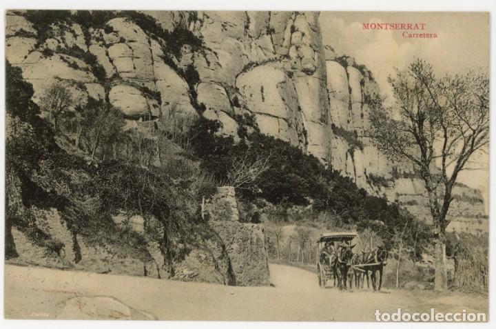 Cartes Postales: a06928 montserrat carretera roca n&ordm;51 circulada 1912 tartana