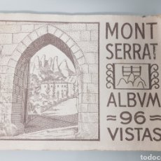 Postales: MONTSERRAT ALBUM DE 96 VISTAS HUECOGRABADO RIUSSET BARCELONA. Lote 271465193