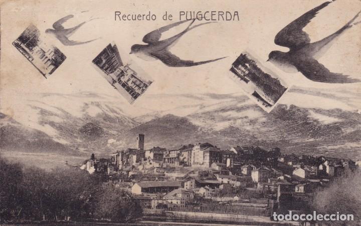 Postales: Recuerdo Puigcerda Gerona (escrita) - Foto 1