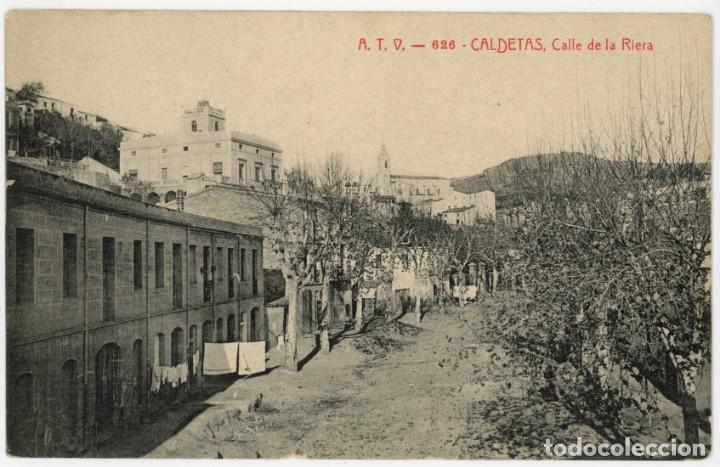 Cartes Postales: a06940 caldetes calle de la riera atv n&ordm;626