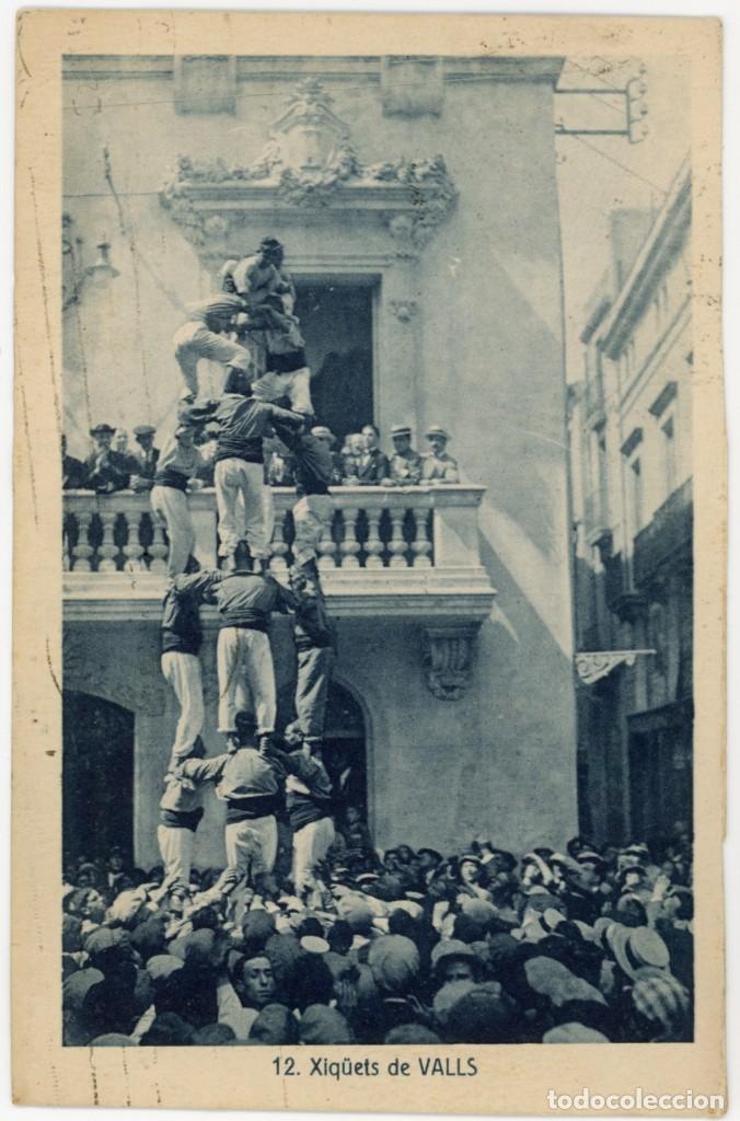 Postcards: a06950 xiquets de valls n&ordm;12 circulada 1934