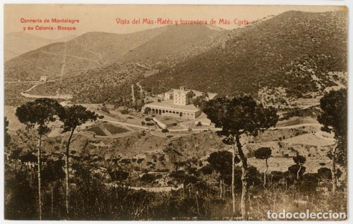 Cartes Postales: a06952 conreria de montealegre y su colonia bosque vista del mas rates y torrentera de mas corts