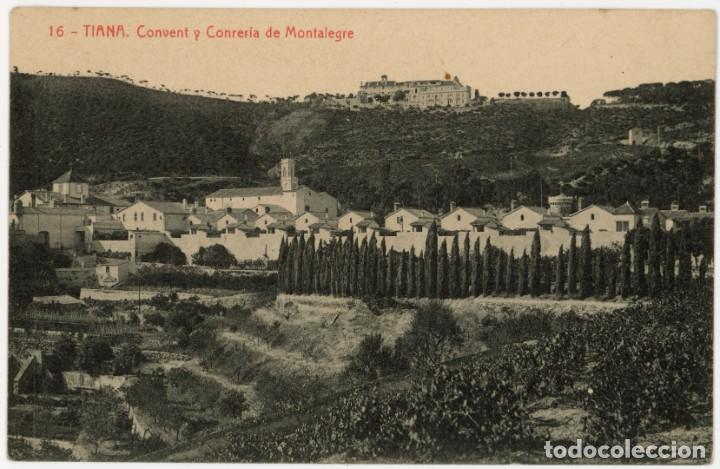 Postcards: a06966 4333 tiana convent y conreria de montealegre thomas n&ordm;16
