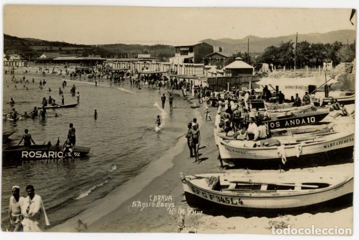 Postcards: a06998 s'agaro banys mur n&ordm;45 fotografica animada circulada