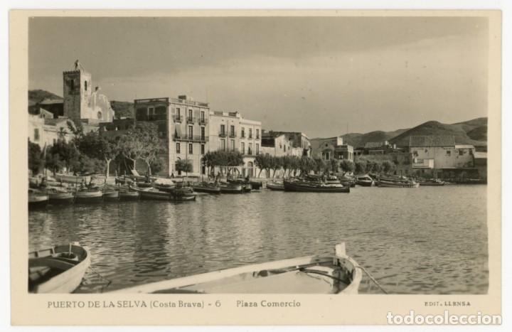 Postcards: a07098 port de la selva plaza comercio llensa n&ordm;6