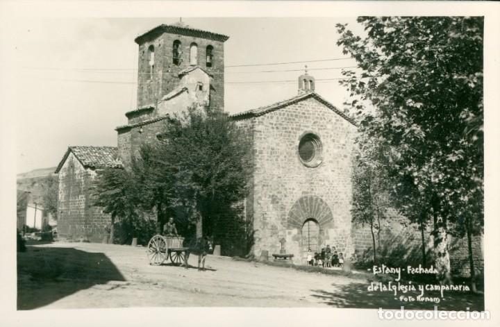 Postcards: a07130 Estany Fachada De La Iglesia Y Campanario Renom carro