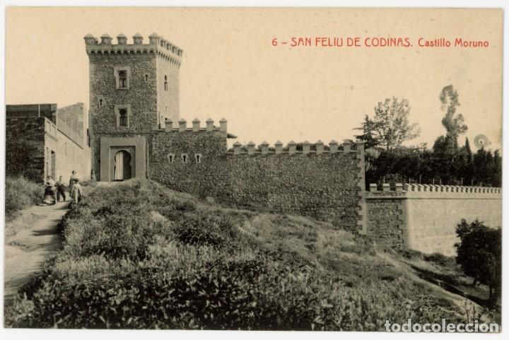 Postcards: a07145 sant feliu de codines castillo moruno thomas n&ordm;6