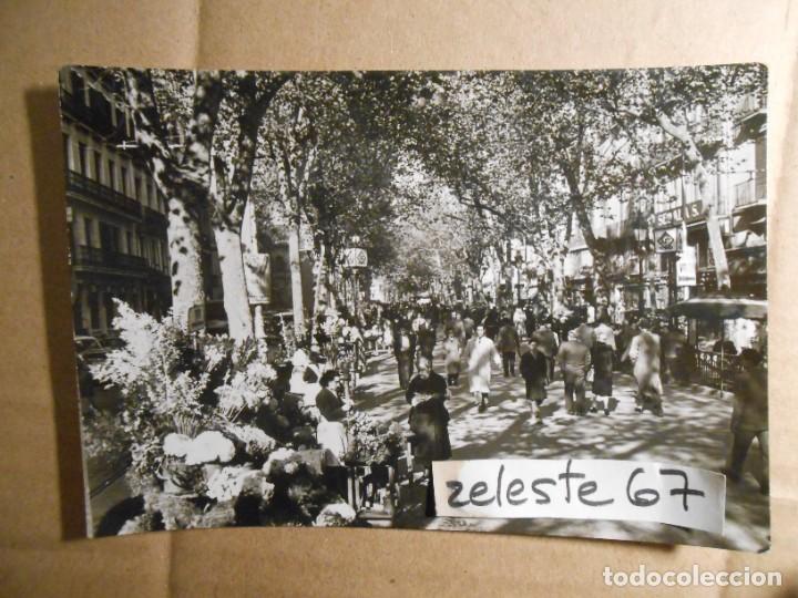 Postales: BARCELONA - RAMBLA DE LAS FLORES - Foto 1