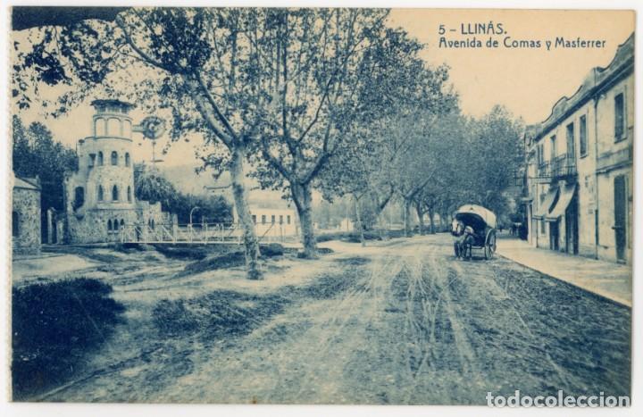 Postkarten: a07188 3575 llinars del valles avenida de comas y masferrer thomas n&ordm;5 torre mateu modernisme