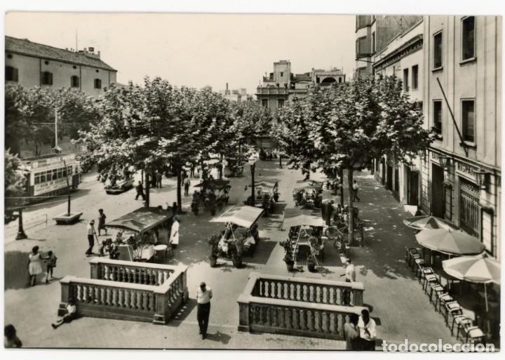 Postkarten: a07277 mataro plaza santa ana zerkowitz n&ordm;12161 circulada tranvia