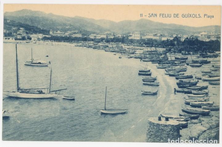 Postkarten: a07374 sant feliu de guixols playa thomas n&ordm;11