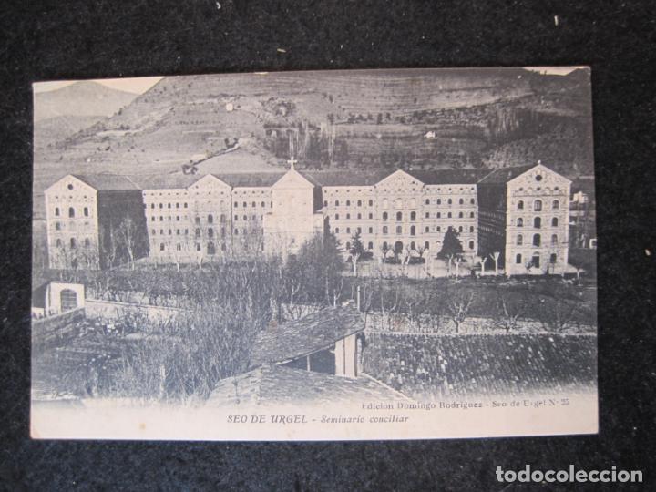 Postales: SEO DE URGEL-SEMINARIO CONCILIAR-POSTAL ANTIGUA-(82.058)