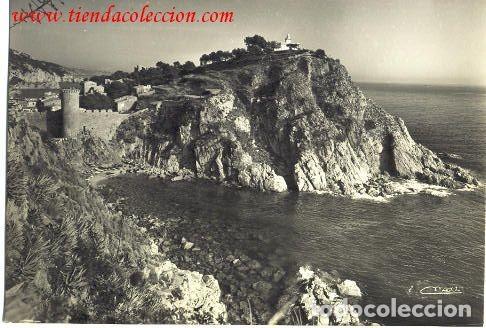 Postales: Tossa de Mar.- El Faro y playa del Codolar - Foto 1