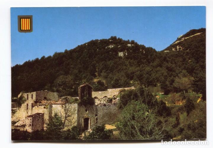 Postkarten: m05451 sous antic monestir de sant lloren&ccedil; del mont escudo de oro n&ordm;e2075
