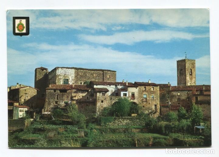 Postales: m05470 Santa Pau Vista Parcial Y Castillo De Barbara 1967 Escudo De Oro n&ordm;3290