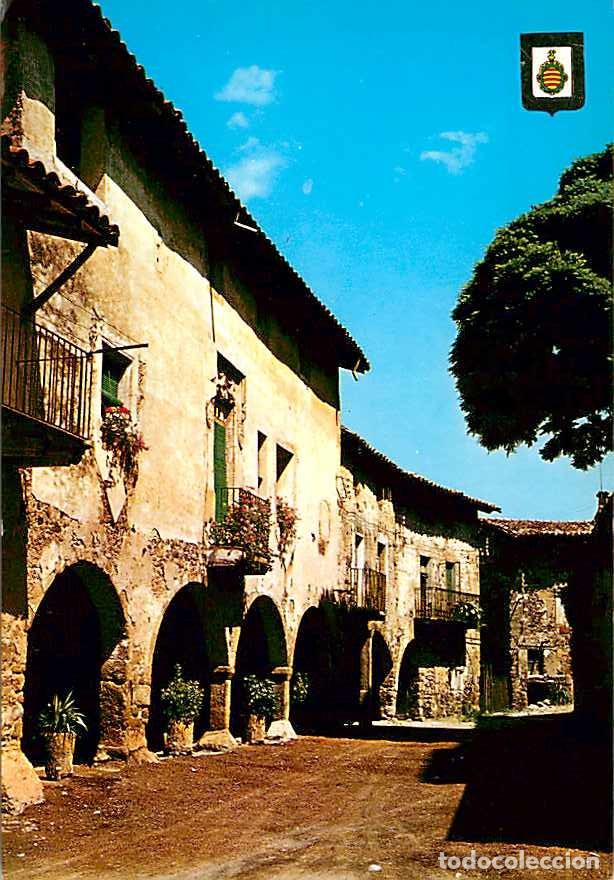 Cartoline: m05483 6875 Santa Pau Calle Tipica 1973 Escudo De Oro N&ordm;3