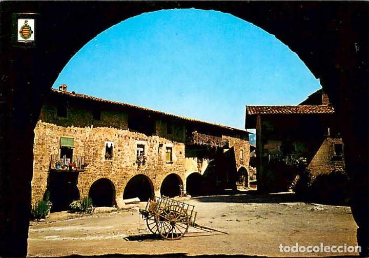 Cartoline: m05489 6874 Santa Pau Portico 1973 Escudo De Oro N&ordm;2
