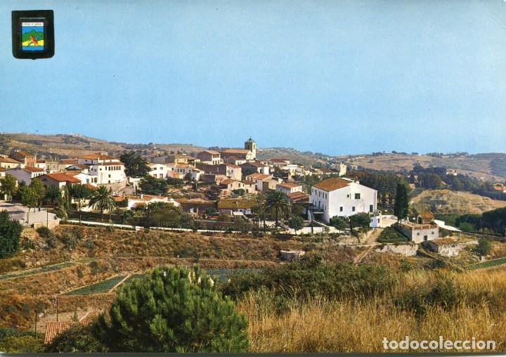 Postais: m05511 SANT VICEN&Ccedil; DE MONTALT 1969 VISTA PANOR&Agrave;MICA escudo de oro n&ordm;4816
