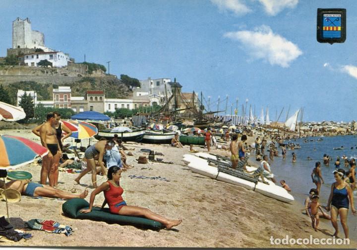Postales: m05537 Sant Pol De Mar Playa 1964 Escudo De Oro N&ordm;874