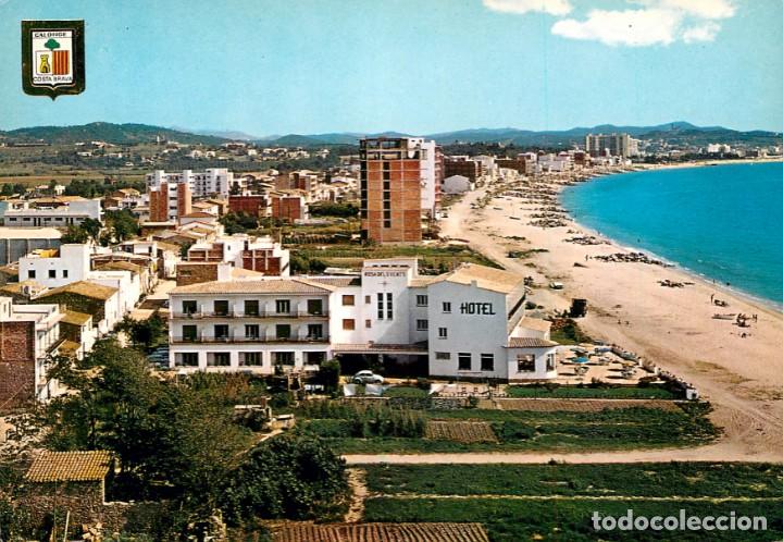 Postais: m05739 Sant Antoni De Calonge Panoramica Y Playa 1967 Escudo De Oro N&ordm;3141