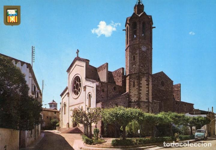Cartes Postales: m05750 Sant Andreu De La Barca Plaza De La Iglesia 1968 Escudo De Oro N&ordm;4004 dkw