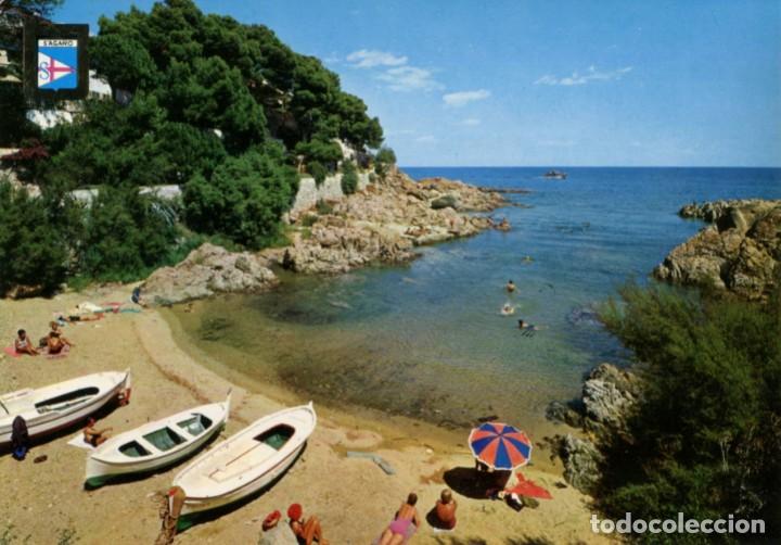Postales: m05812 S' agaro Camino De Ronda Cala Pedrosa 1965 Escudo De Oro N&ordm;2401