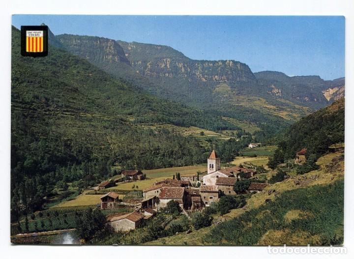 Cartoline: m05847 2484 Sant Privat D'en Bas Al Fondo Santa Magdalena Puigsalcalm 1967 Escudo De Oro
