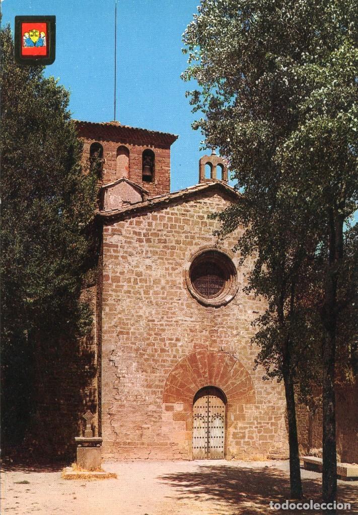 Postkarten: m05885 Santa Maria De L'estany Monasterio Fachada Principal Siglo Xii 1966 Escudo De Oro N&ordm;2481