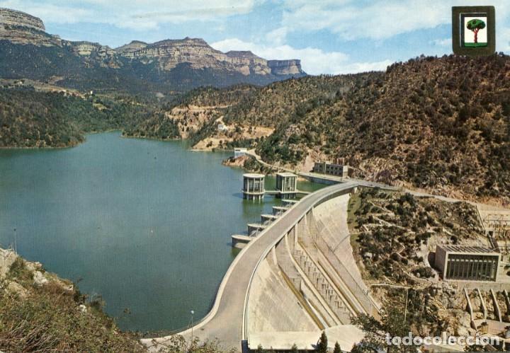 Postkarten: m05894 Pantano De Sau Vista De La Presa 1969 Escudo De Oro N&ordm;4920