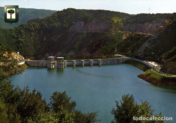 Postais: m05896 Pantano De Sau Vista De Sant Andreu De Bancells 1966 Escudo De Oro N&ordm;2602