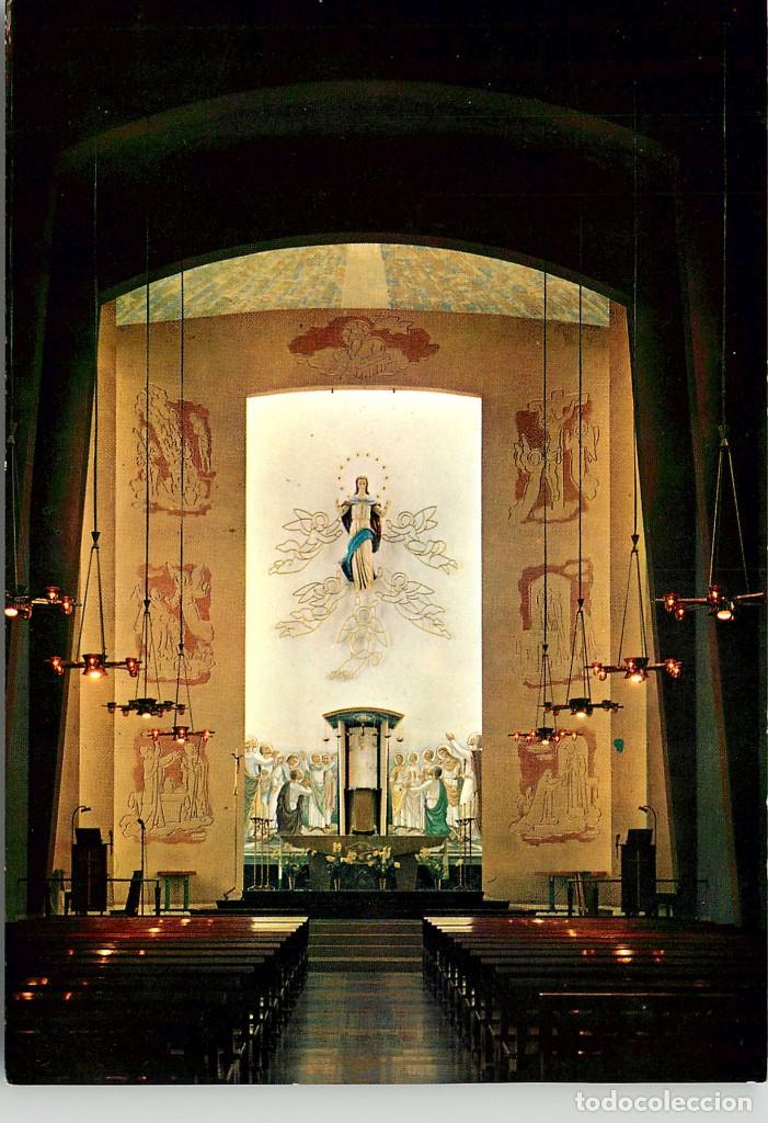 Postcards: m05942 Santa Maria D'olo Interior De La Iglesia Parroquial 1969 Bergas N&ordm;2