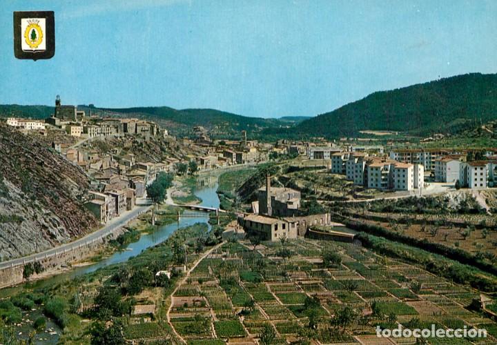 Postcards: m05972 Suria Vista General Y Rio Cardoner 1970 Escudo De Oro N&ordm;3768