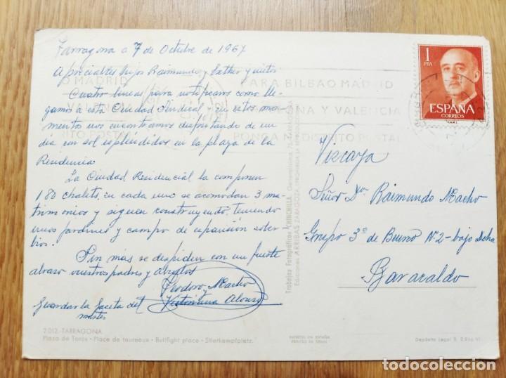 Postales: TARRAGONA - PLAZA DE TOROS - Foto 2