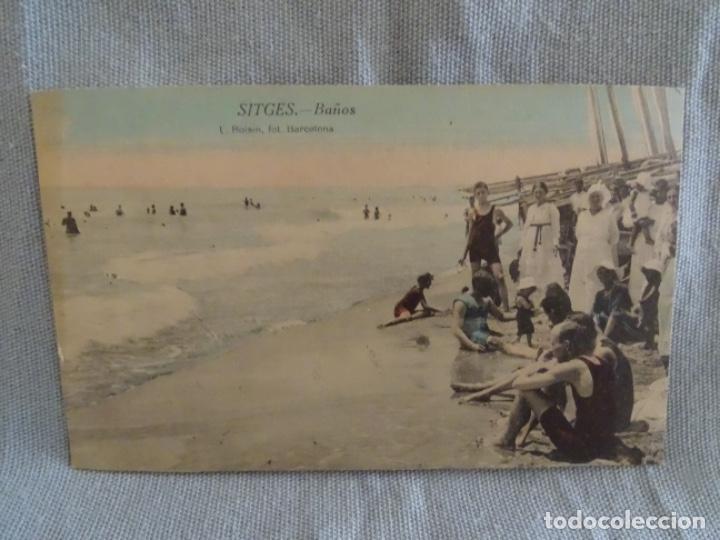 Postales: SITGES. BA&Ntilde;OS. ROISIN. - Foto 1