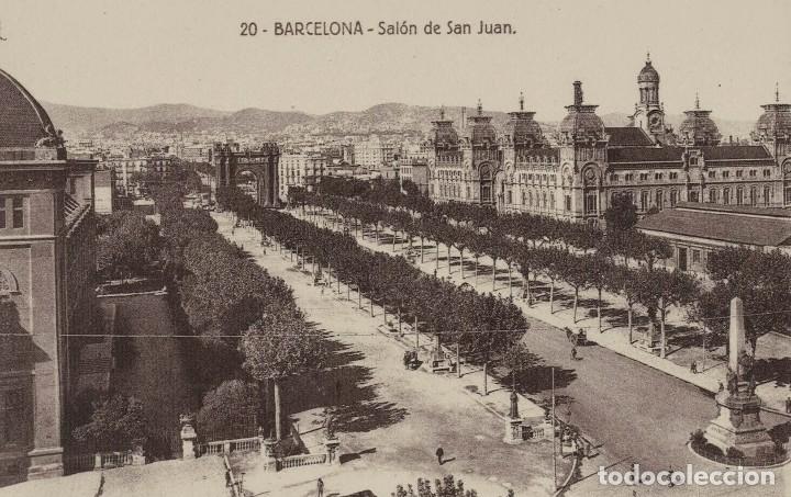 Postales: Barcelona. Sal&oacute;n de San Juan. Postales Fergui - Foto 1